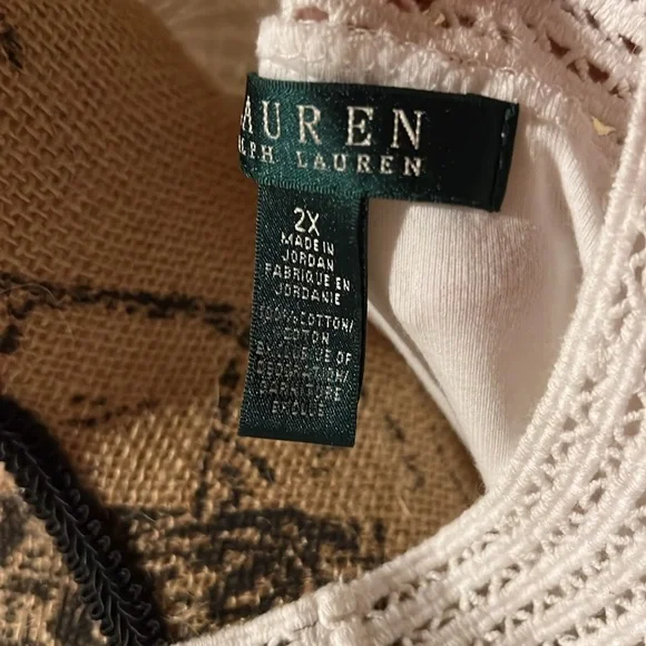 Ralph Lauren Cute white cotton top - Picture 3 of 6